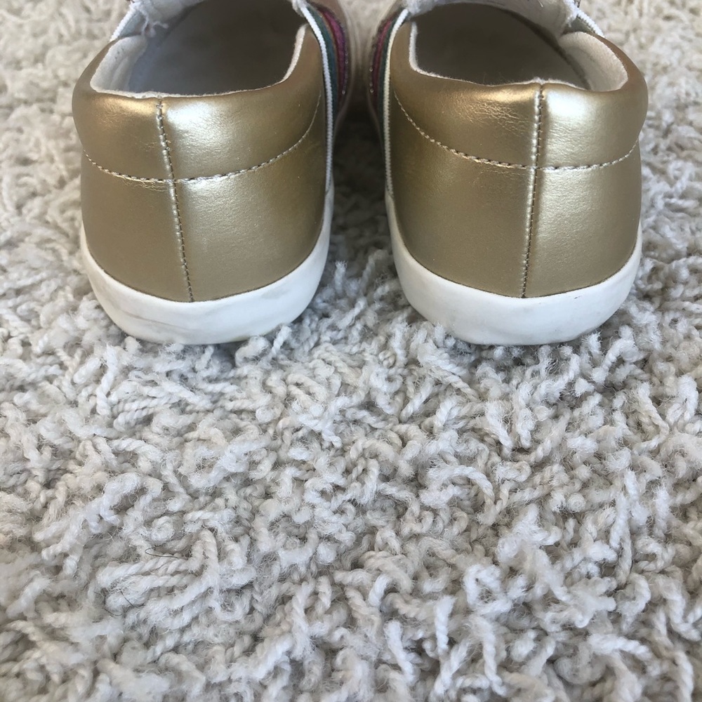 Cat & Jack Gold Toddler Sneakers size 7 - Picture 4 of 5